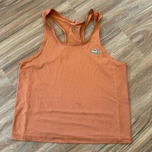COPY - GUC tracksmith twilight crop - ORANGE